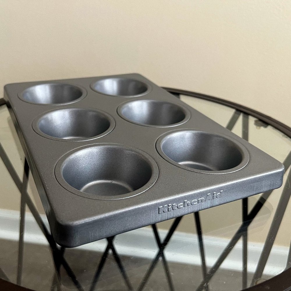 KitchenAid Nonstick 6 Count Muffin Pan Set of 2
